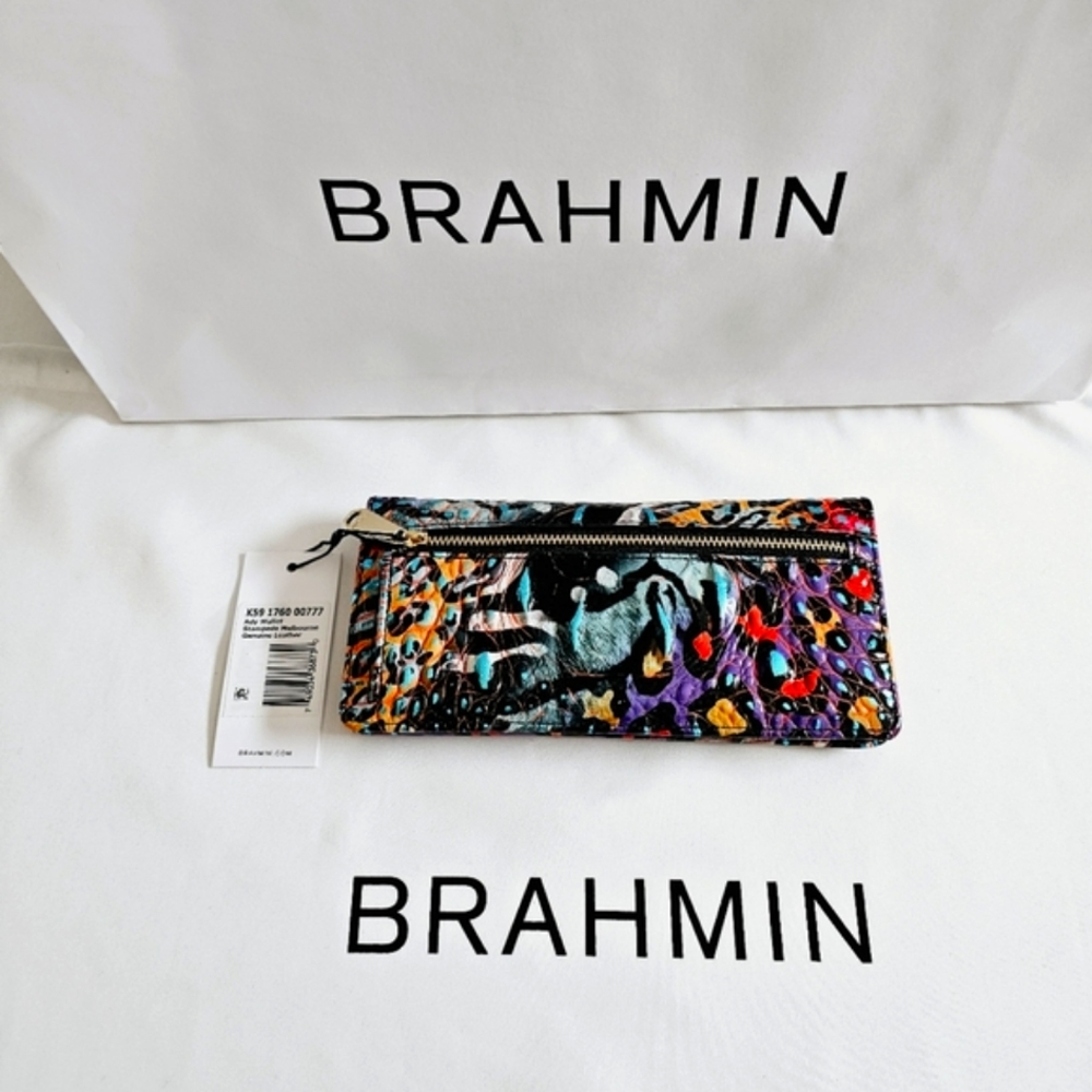 NWT Brahmin Stampede Melbourne Ady Wallet - Picture 11 of 15